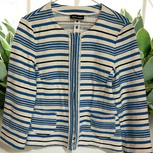 Gerry Weber Striped Blazer Jacket Size Small